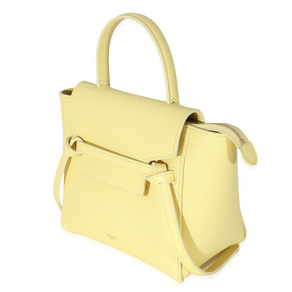 Celine Citron Grained Calfskin Nano Belt Bag - Picture 4 of 6